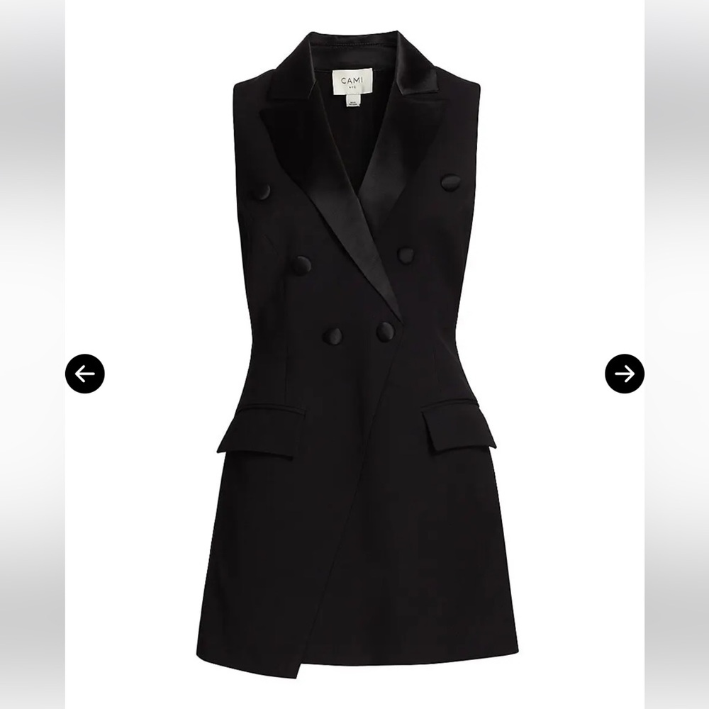 CAMI NYC tuxedo dress - Picture 3 of 6